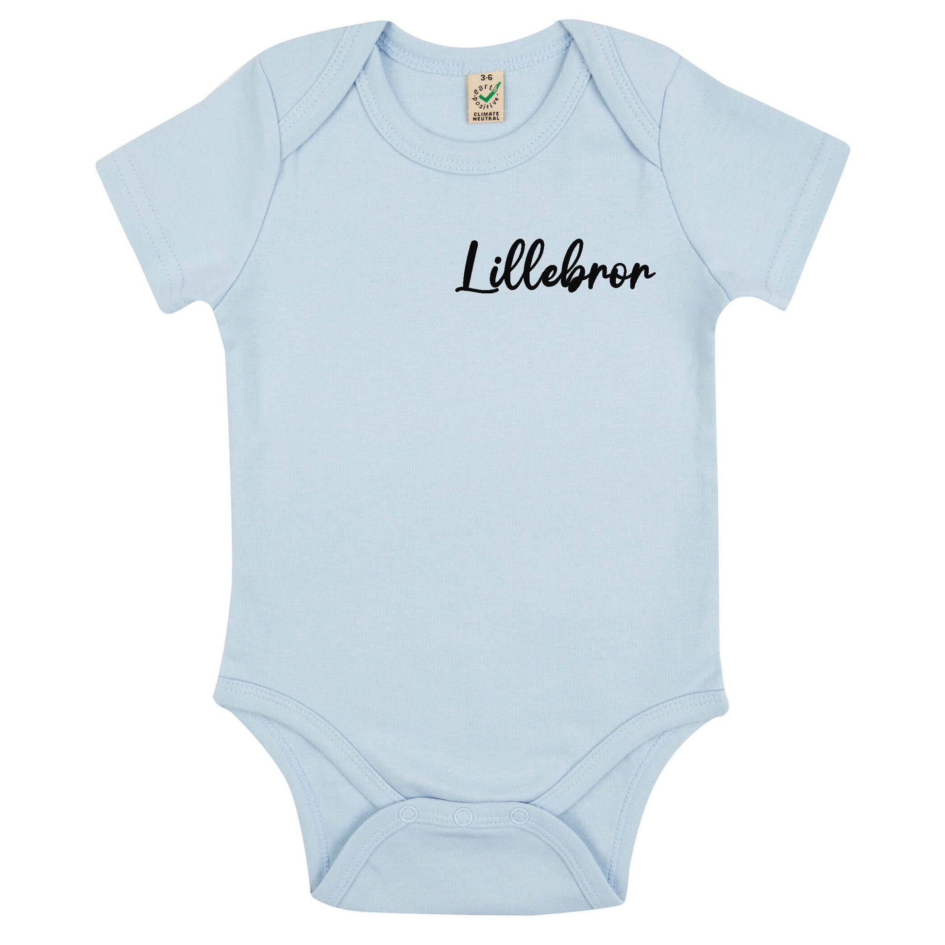 Lillebror Babybody Nyfödd-Lovely Text