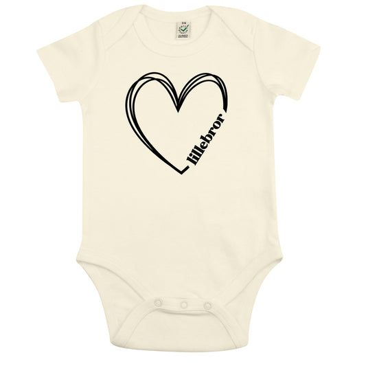 Lillebror Babybody Nyfödd-Lovely Text