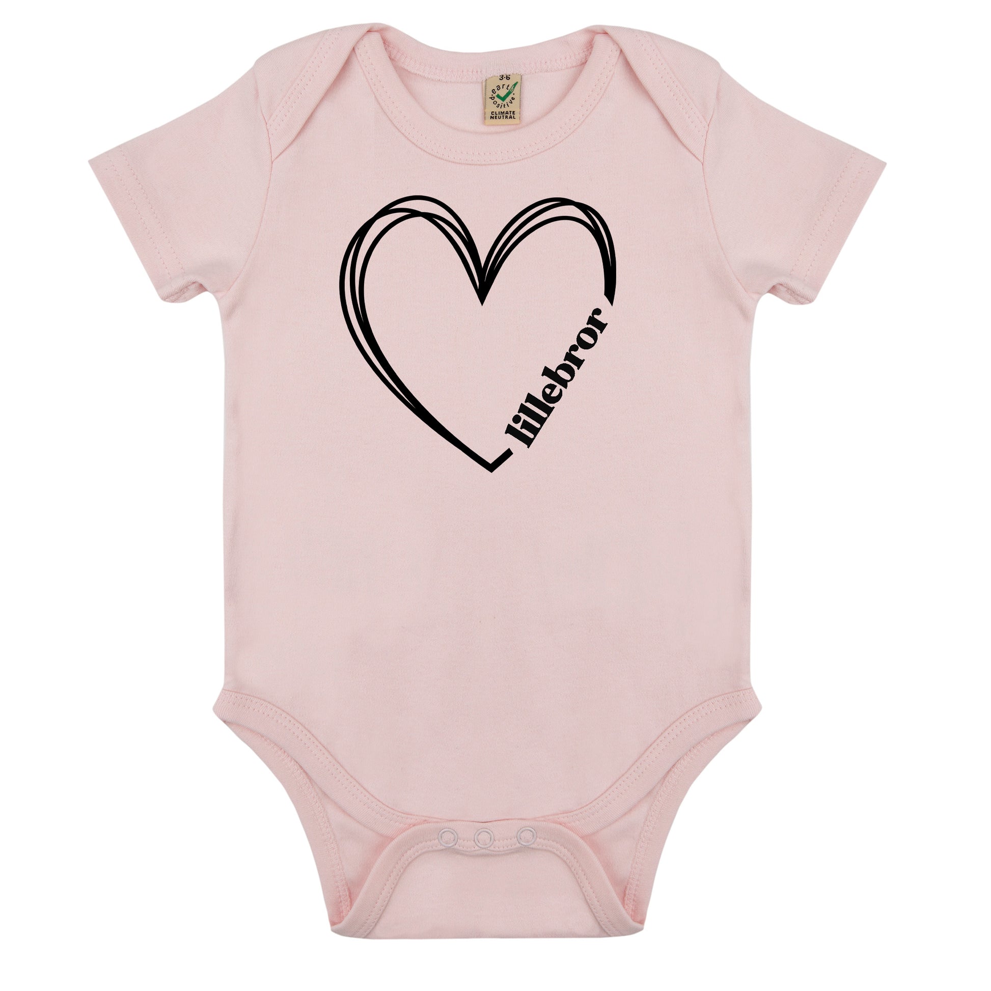 Lillebror Babybody Nyfödd-Lovely Text