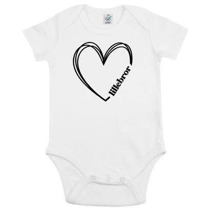 Lillebror Babybody Nyfödd-Lovely Text