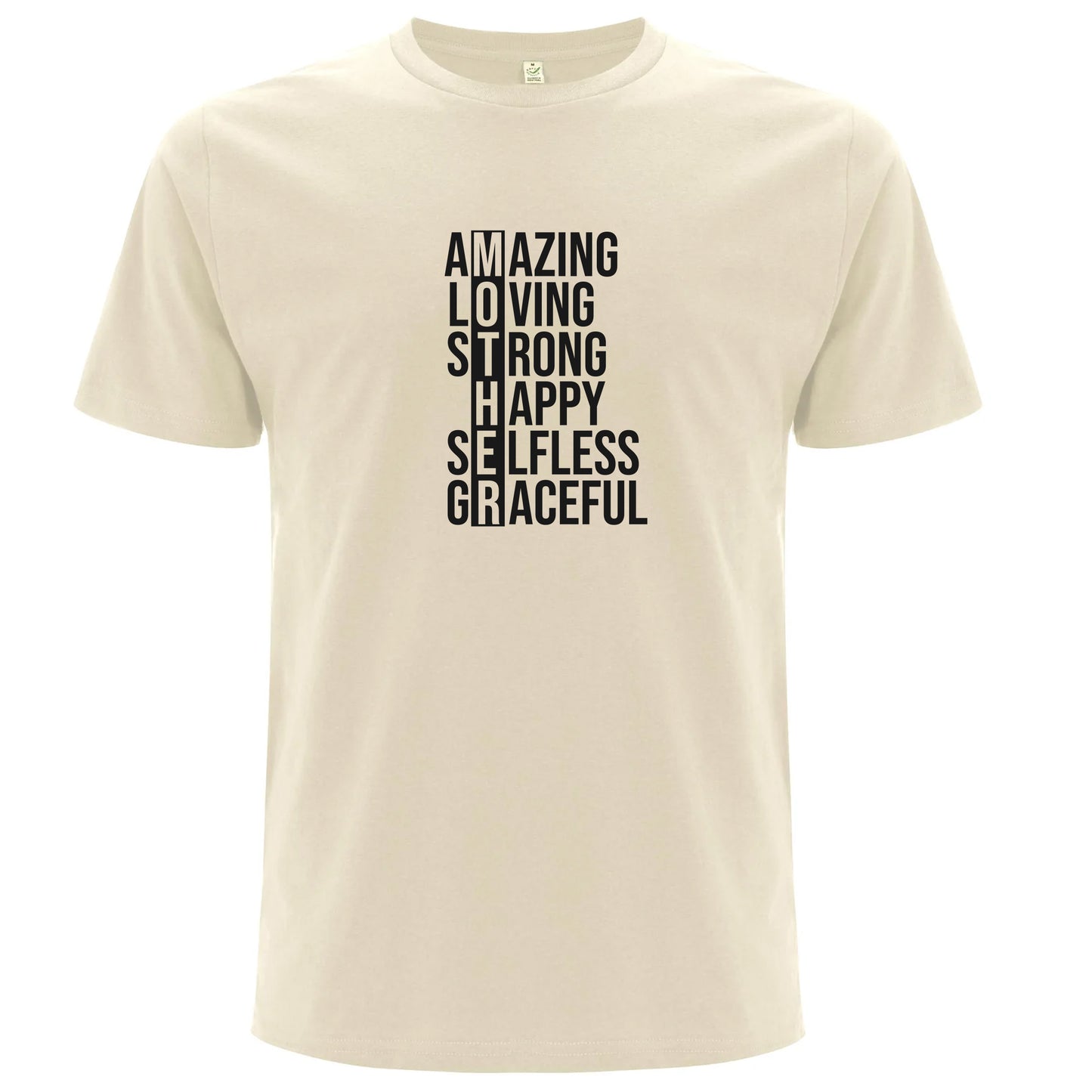 Inspirerande och Stärkande T-shirt för Mamma-Lovely Text