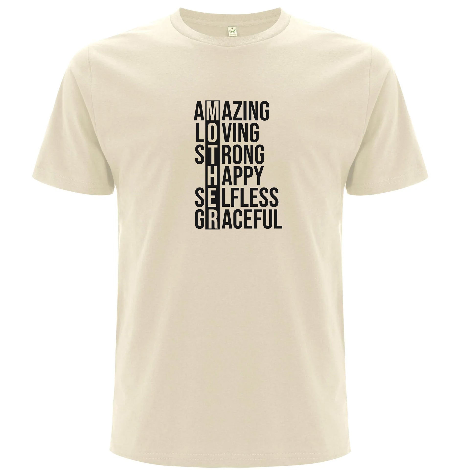 Inspirerande och Stärkande T-shirt för Mamma-Lovely Text