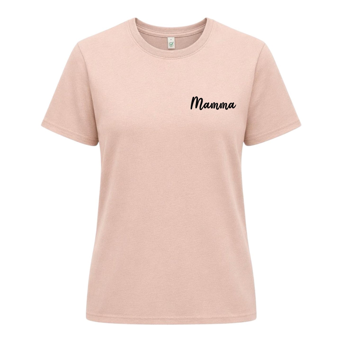 Diskret Mamma T-shirt – Stilren & Tidlös Design