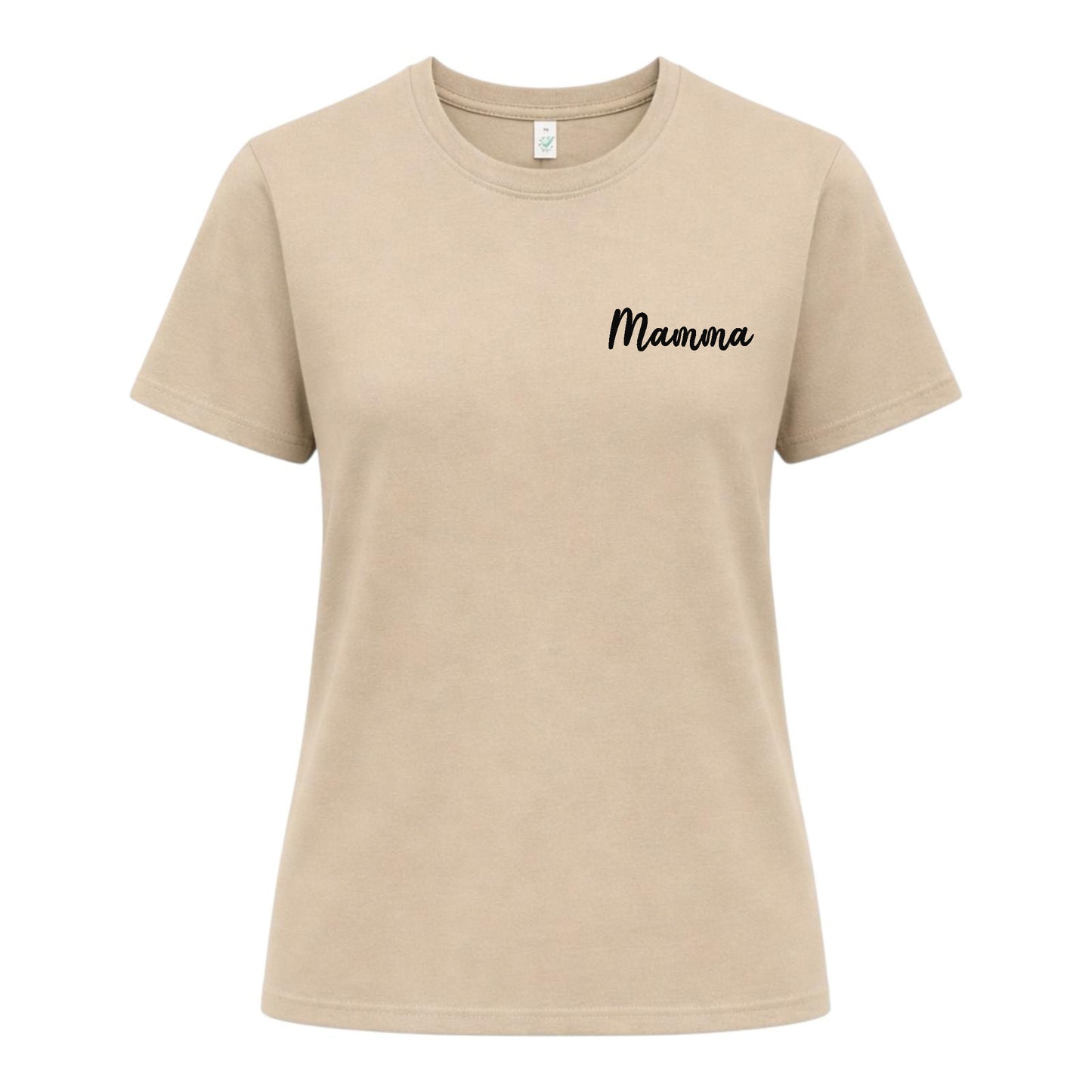 Diskret Mamma T-shirt – Stilren & Tidlös Design