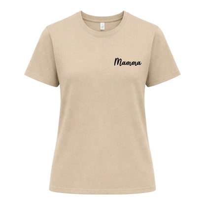 Diskret Mamma T-shirt – Stilren & Tidlös Design