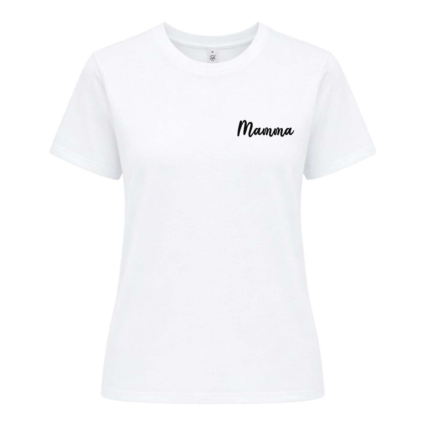 Diskret Mamma T-shirt – Stilren & Tidlös Design