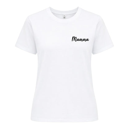 Diskret Mamma T-shirt – Stilren & Tidlös Design