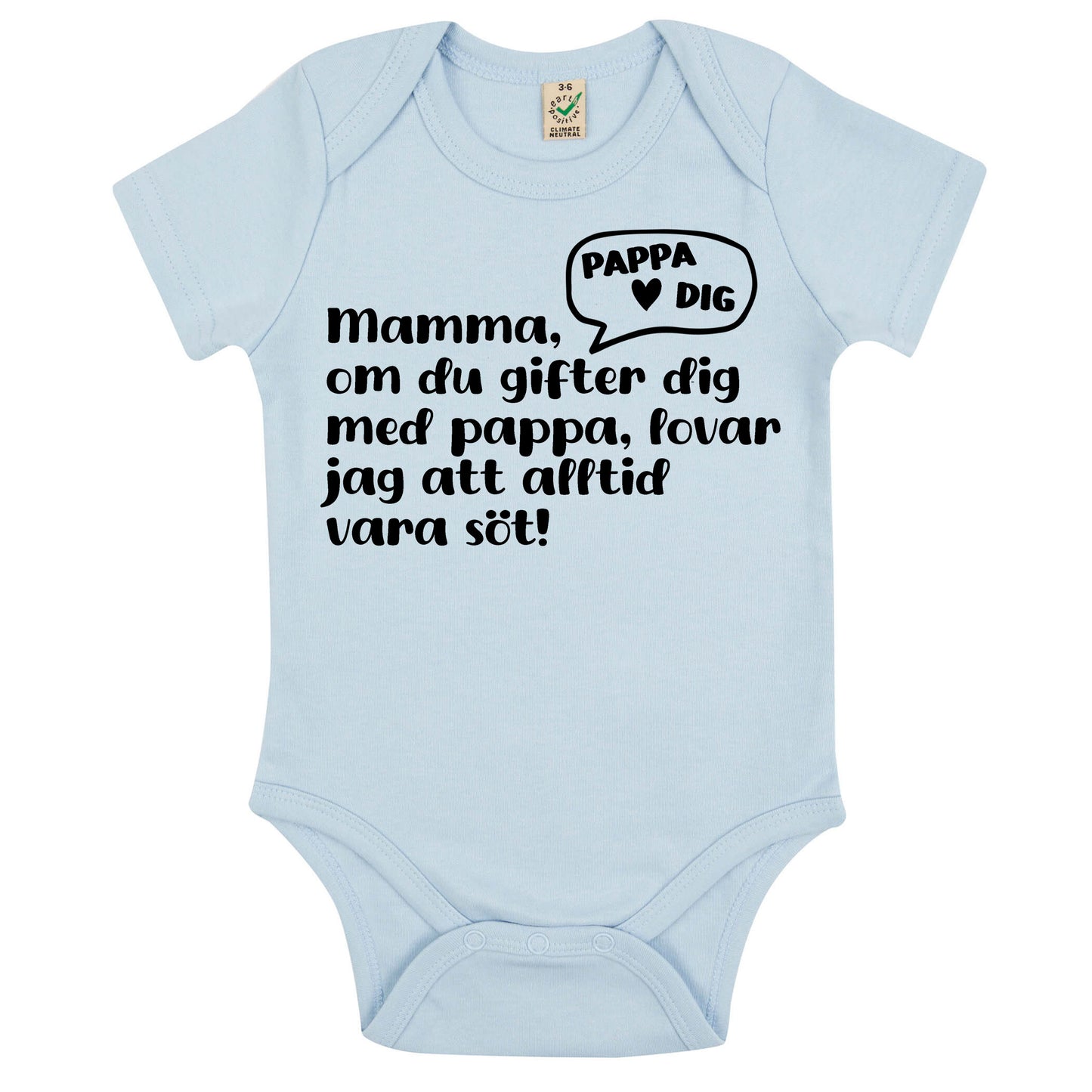 Sötaste löftet – Babybody med frieri till mamma eller pappa-Lovely Text