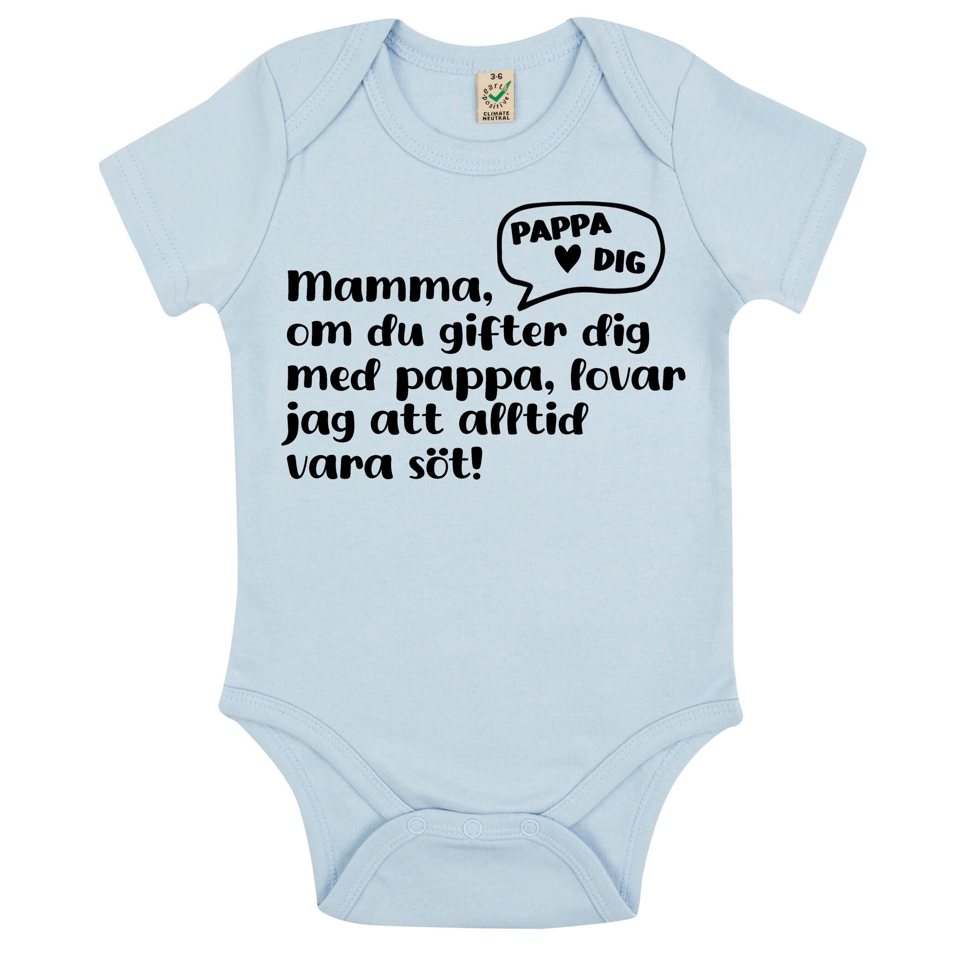 Sötaste löftet – Babybody med frieri till mamma eller pappa-Lovely Text