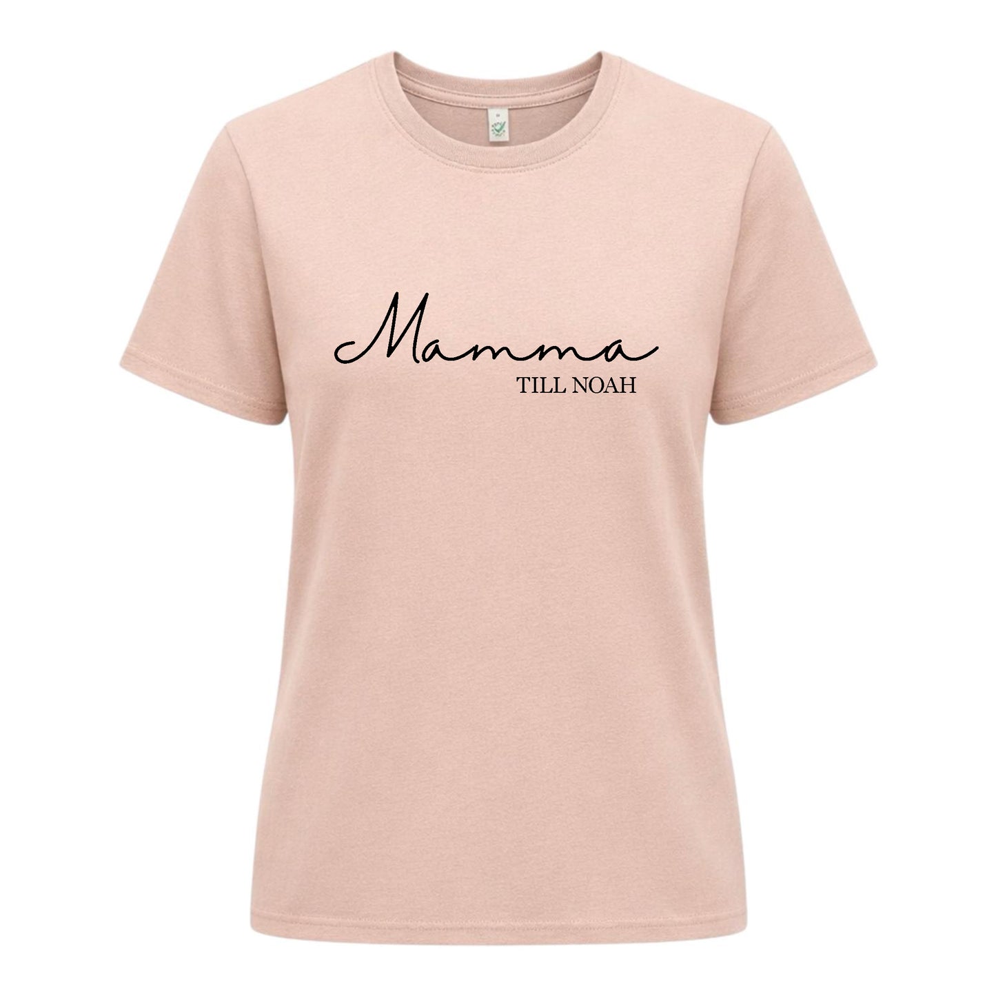 Personlig Mamma T-shirt med Barnens Namn – Perfekt Present