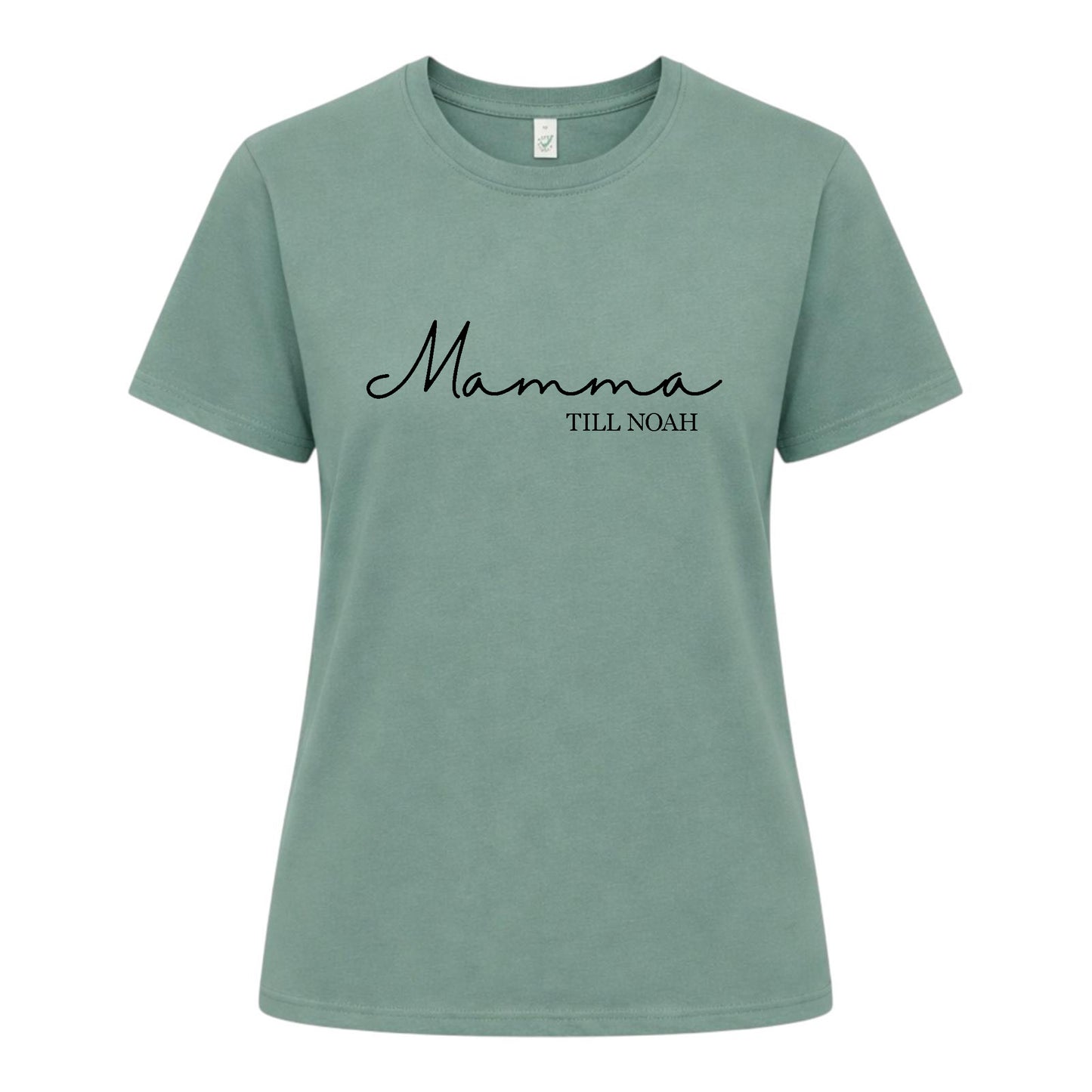 Personlig Mamma T-shirt med Barnens Namn – Perfekt Present