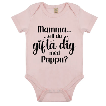 Ställ den stora frågan – babybody till mamma eller pappa-Lovely Text