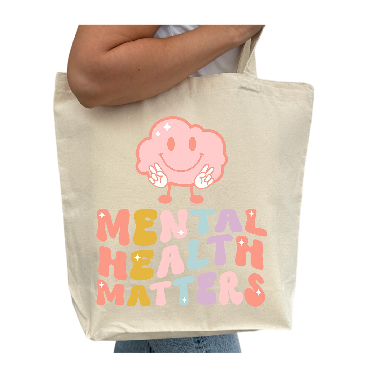 Mental Health Matters Tygpåse-Lovely Text