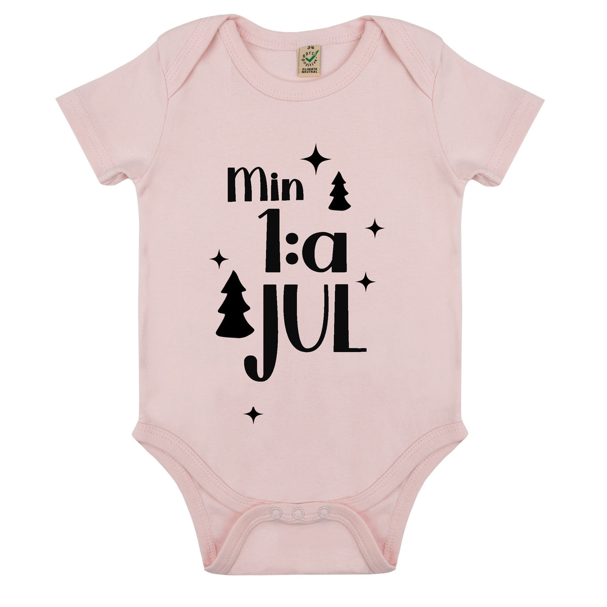 Min 1:a Jul Baby Body-Lovely Text