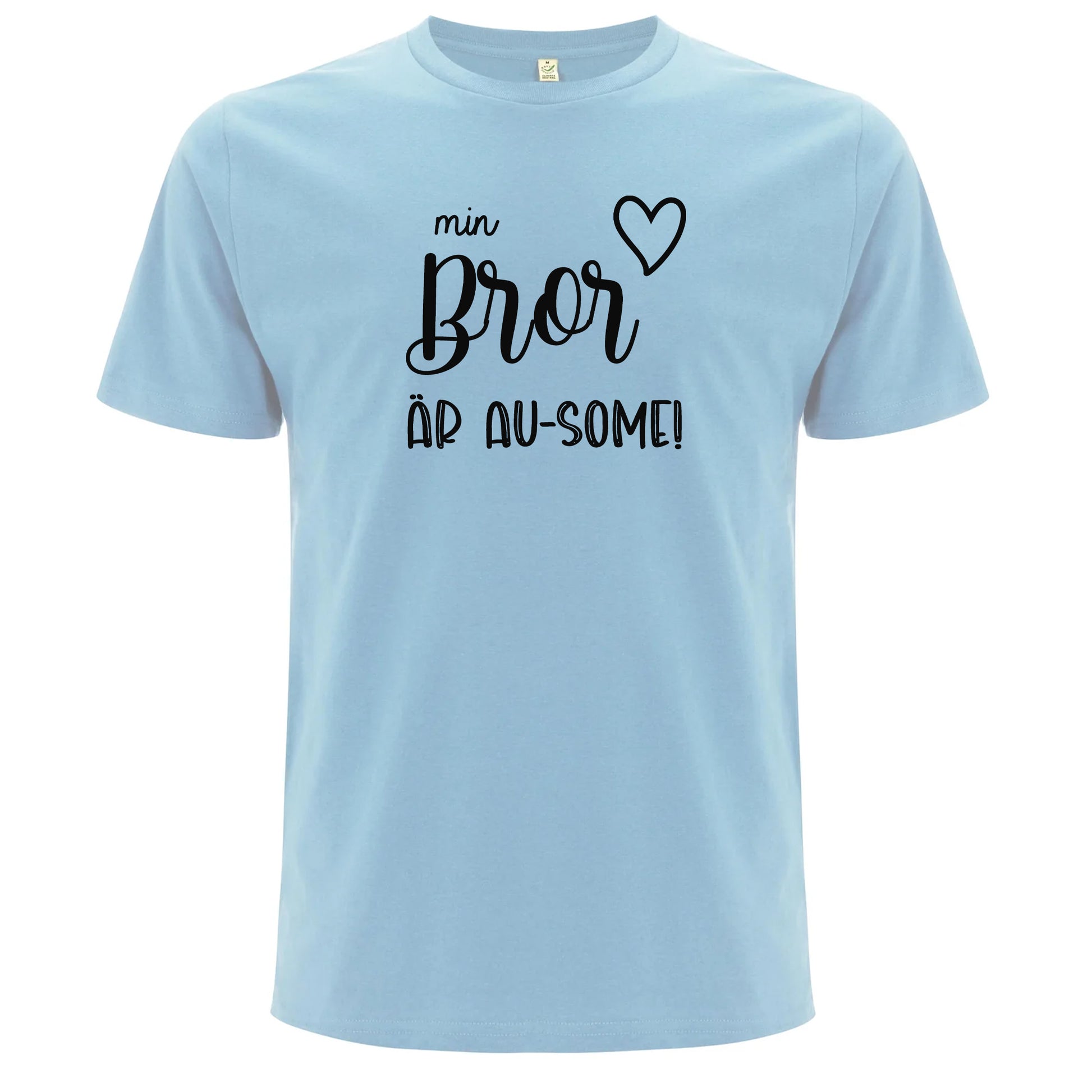 T-shirt med Autismstolthet – Min Bror är AU-SOME-Lovely Text