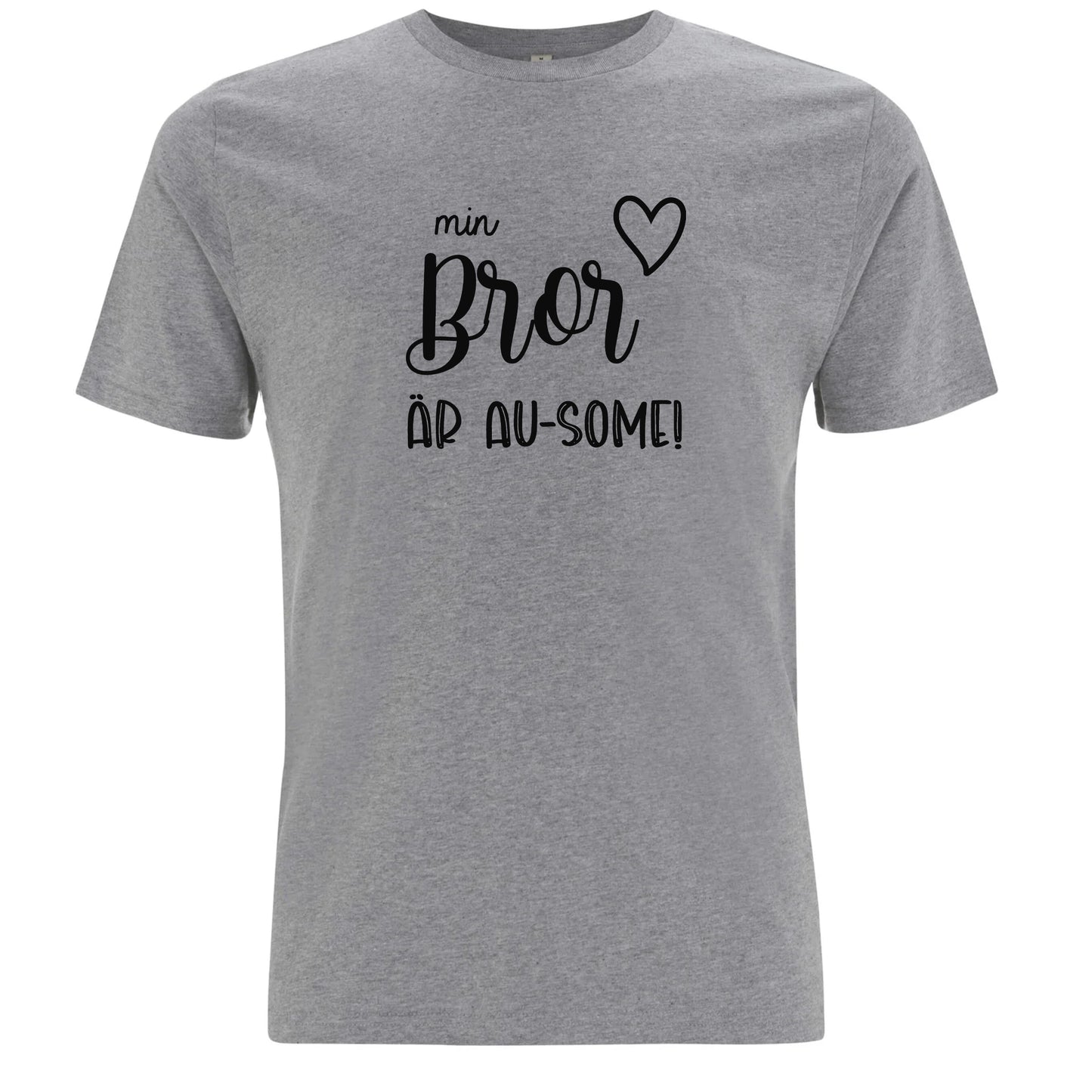 T-shirt med Autismstolthet – Min Bror är AU-SOME-Lovely Text
