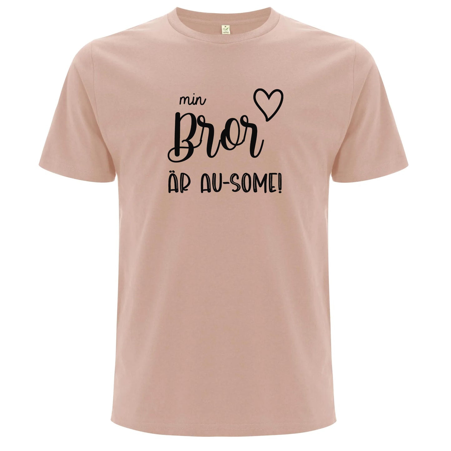T-shirt med Autismstolthet – Min Bror är AU-SOME-Lovely Text