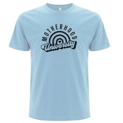 T-shirt för Mamma – Moderhood University-Lovely Text