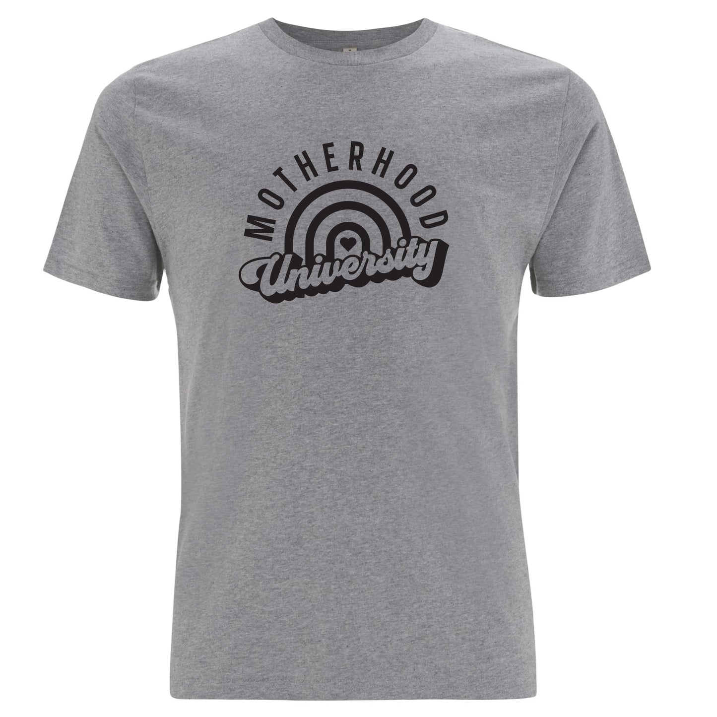 T-shirt för Mamma – Moderhood University-Lovely Text