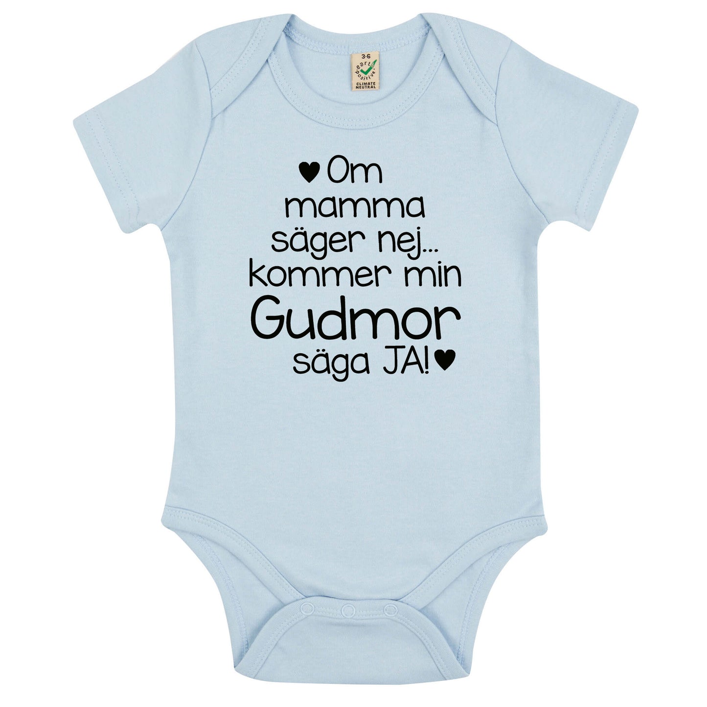 Om mamma säger nej… kommer min Gudmor säga JA! – Babybody-Lovely Text