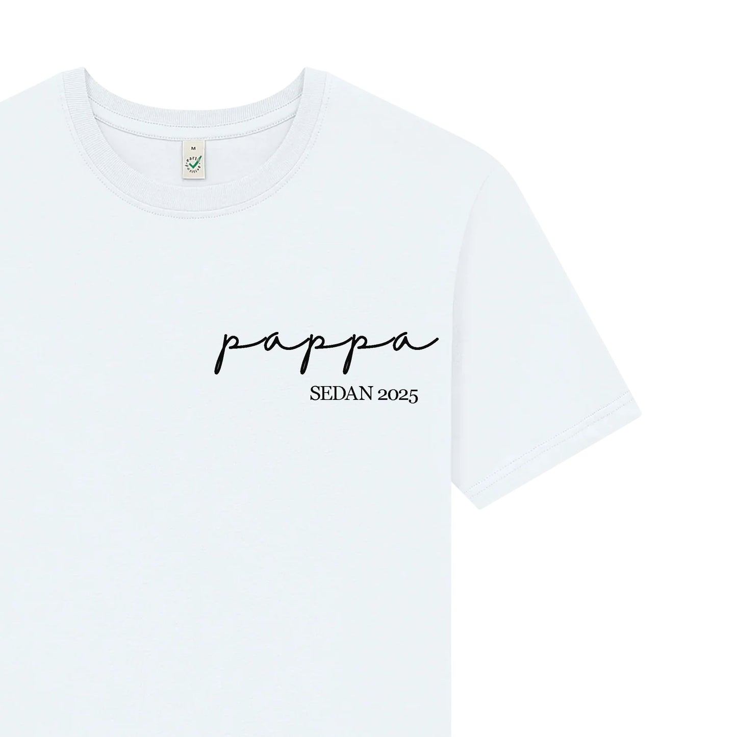Pappa Sedan [Årtal] – Personlig T-shirt eller Sweatshirt