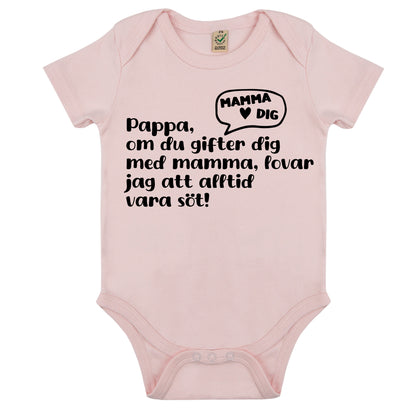 Sötaste löftet – Babybody med frieri till mamma eller pappa-Lovely Text