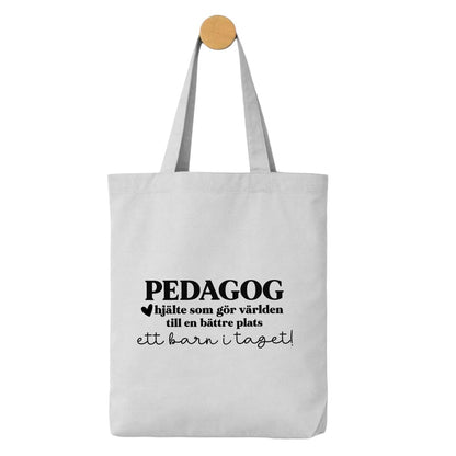 Tygpåse – Pedagog / Lärare, hjälte som gör världen till en bättre plats