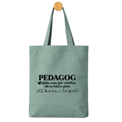 Tygpåse – Pedagog / Lärare, hjälte som gör världen till en bättre plats