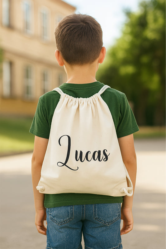 Gympapåse med namn – Lovely Cursive