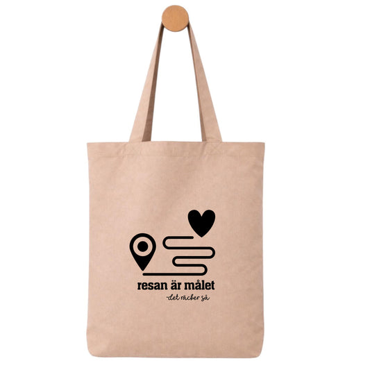Tygpåse – Resan är målet