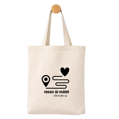 Tygpåse – Resan är målet