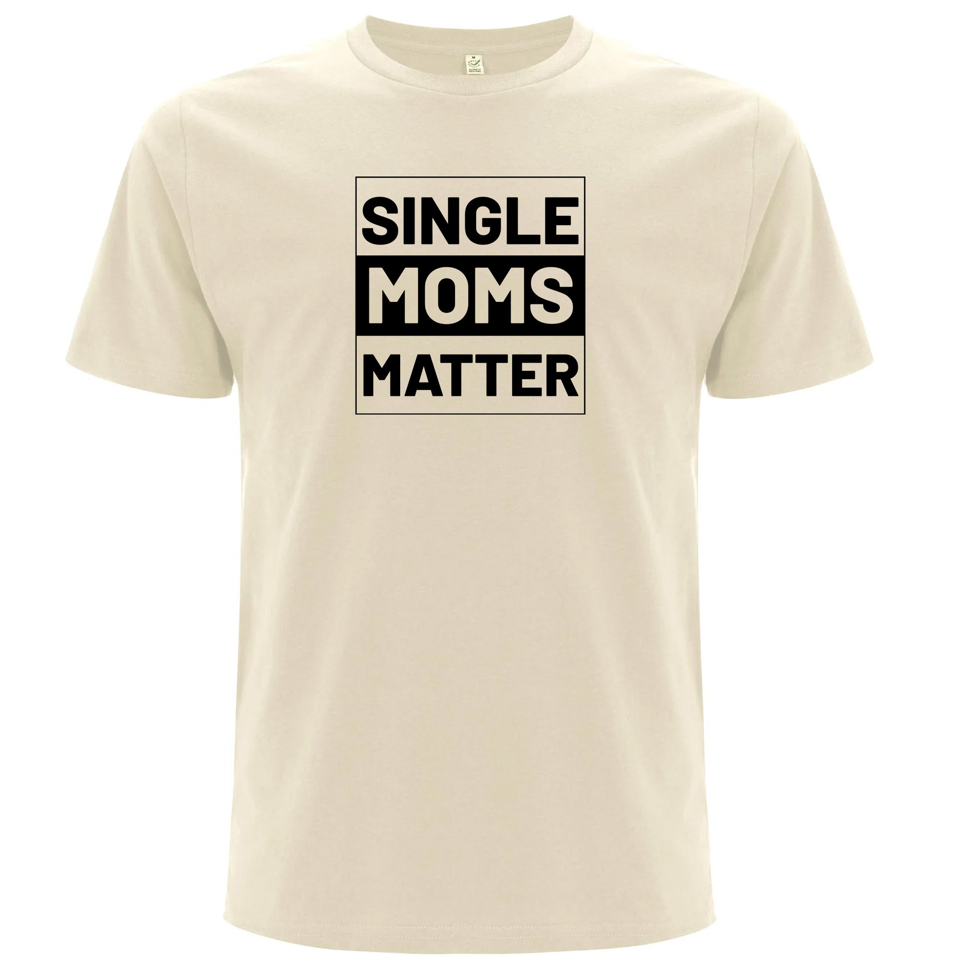 T-shirt för Ensamstående Mamma – Du Är Viktig!-Lovely Text