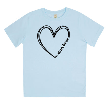 Storebror Hjärta T-shirt-Lovely Text