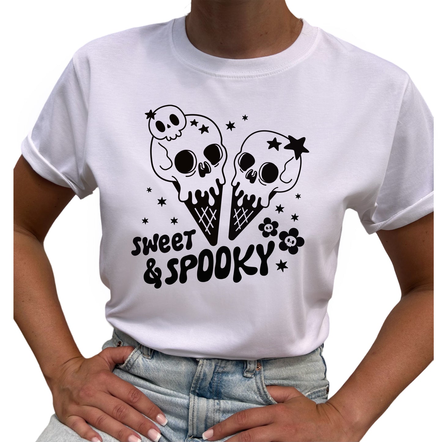 Sweet & Spooky – Unisex Halloween T-shirt