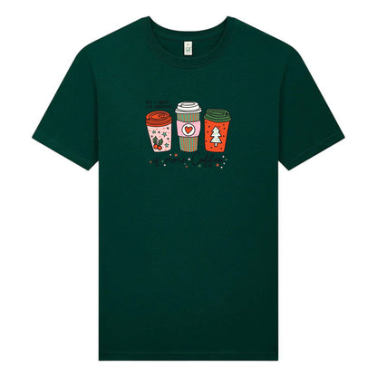 All I Want For Christmas Is More Coffee – Unisex Jul T-shirt