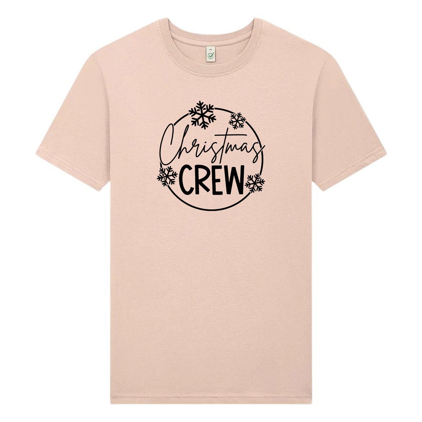 Christmas Crew Jul T-shirt Unisex – Matcha med Familj & Vänner