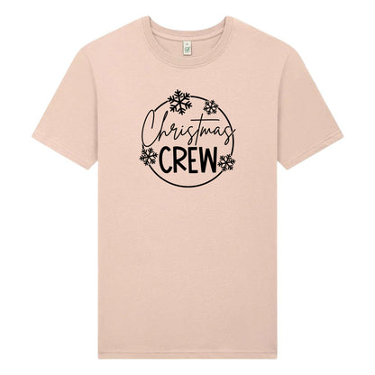 Christmas Crew Jul T-shirt Unisex – Matcha med Familj & Vänner
