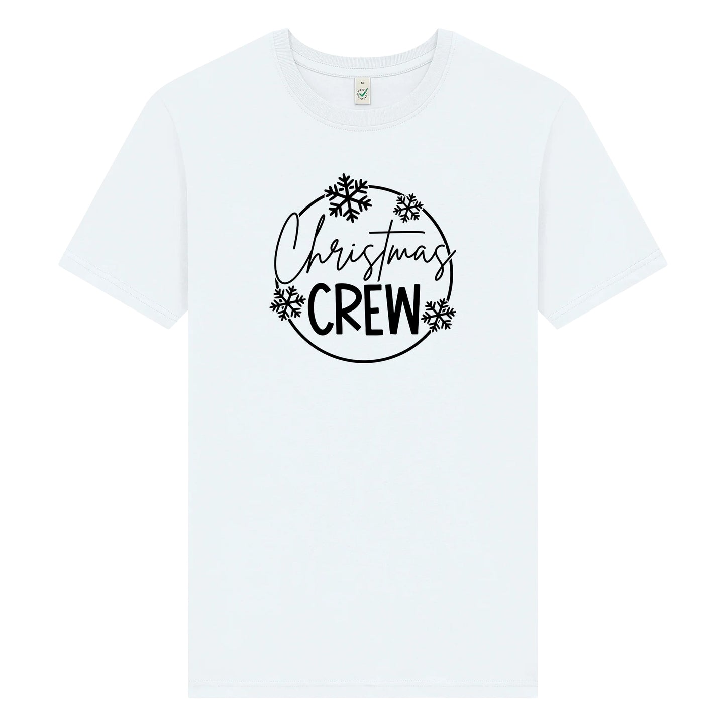 Christmas Crew Jul T-shirt Unisex – Matcha med Familj & Vänner