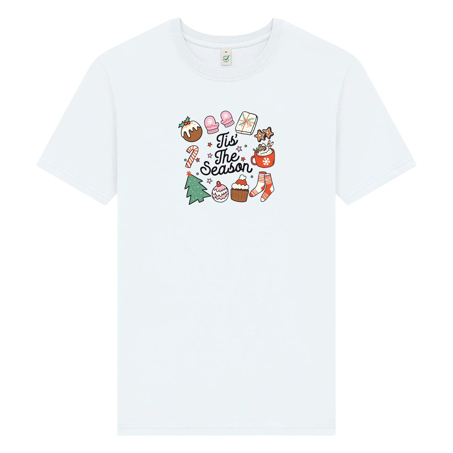 Tis’ The Season – Klassisk Unisex Jul T-shirt