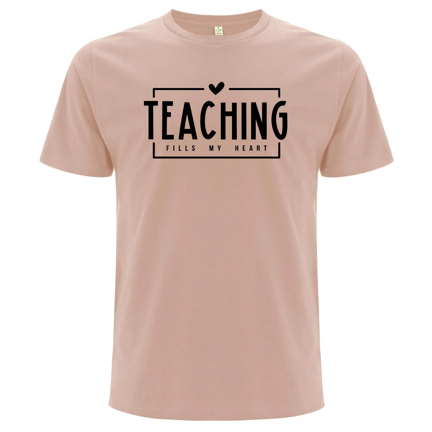 Teaching Fills My Heart – Undervisning Fyller Mitt Hjärta T-shirt-Lovely Text