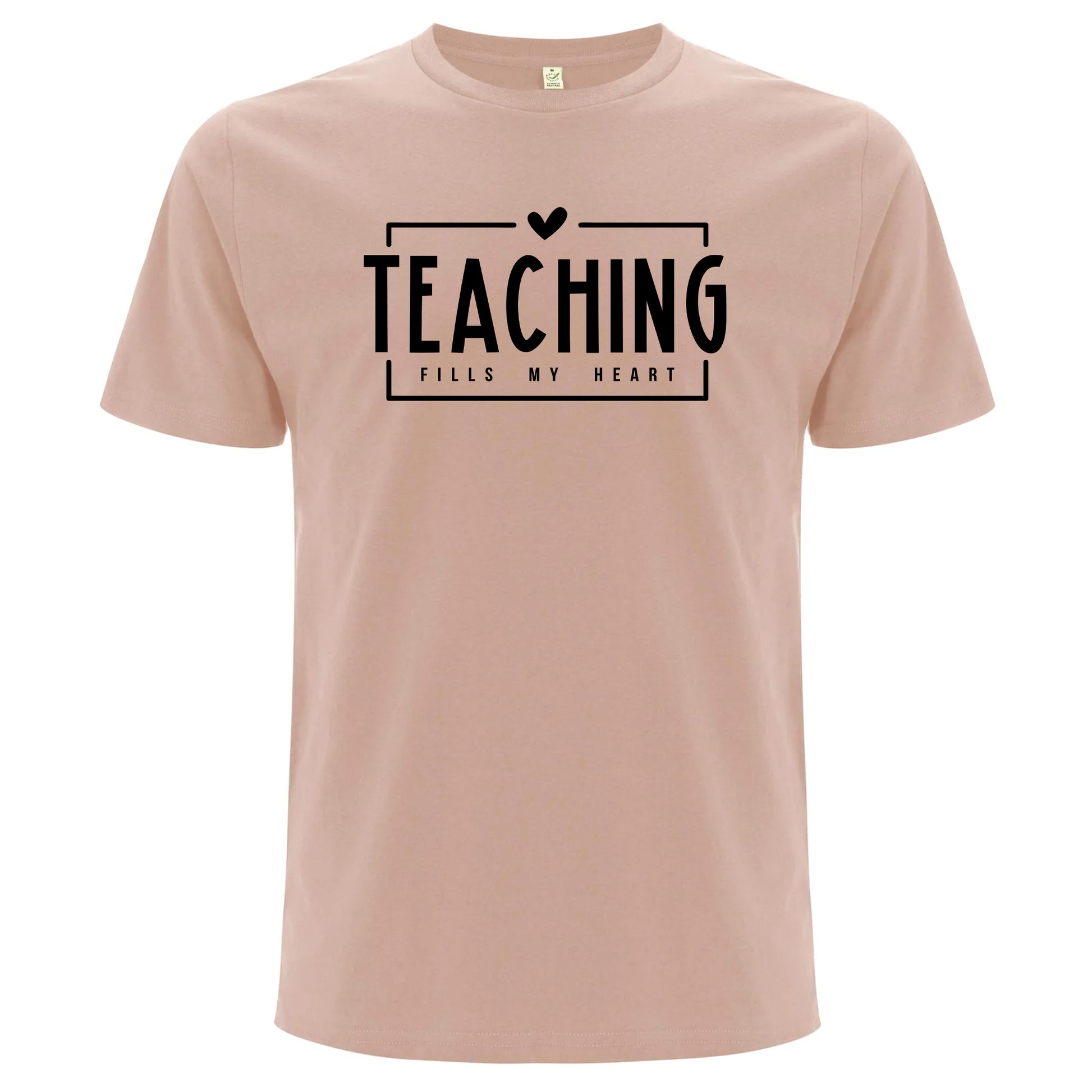 Teaching Fills My Heart – Undervisning Fyller Mitt Hjärta T-shirt-Lovely Text