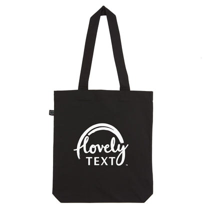 Tygpåse med Tryck - Miljövänlig & Praktisk-Lovely Text
