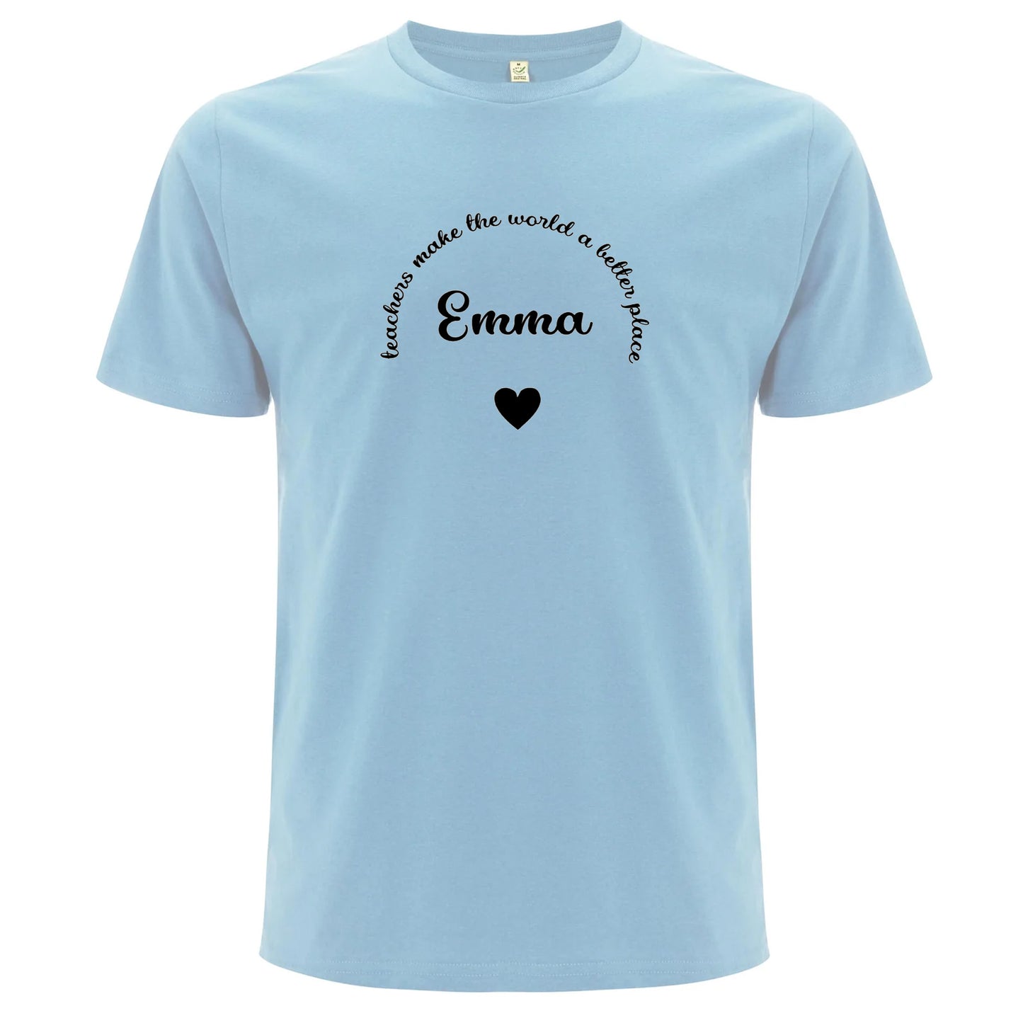 Teachers Make The World A Better Place T-shirt-Lovely Text