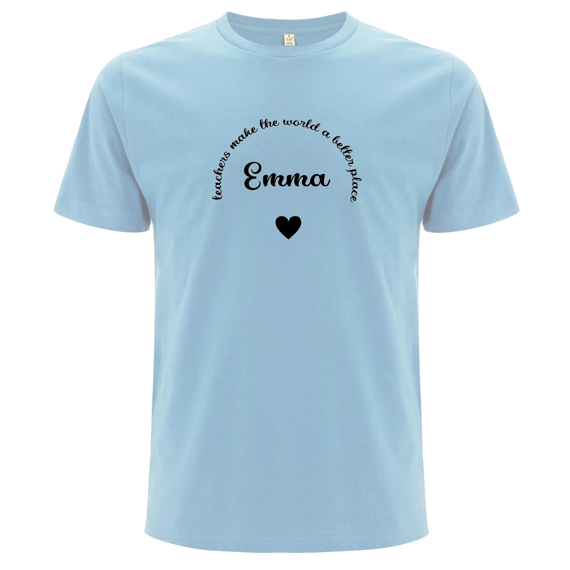 Teachers Make The World A Better Place T-shirt-Lovely Text