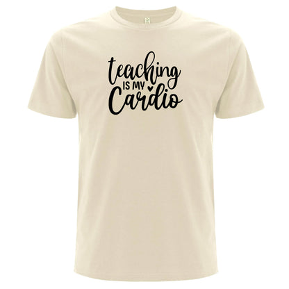 Teaching Is My Cardio – Undervisning Är Min Cardio T-shirt-Lovely Text