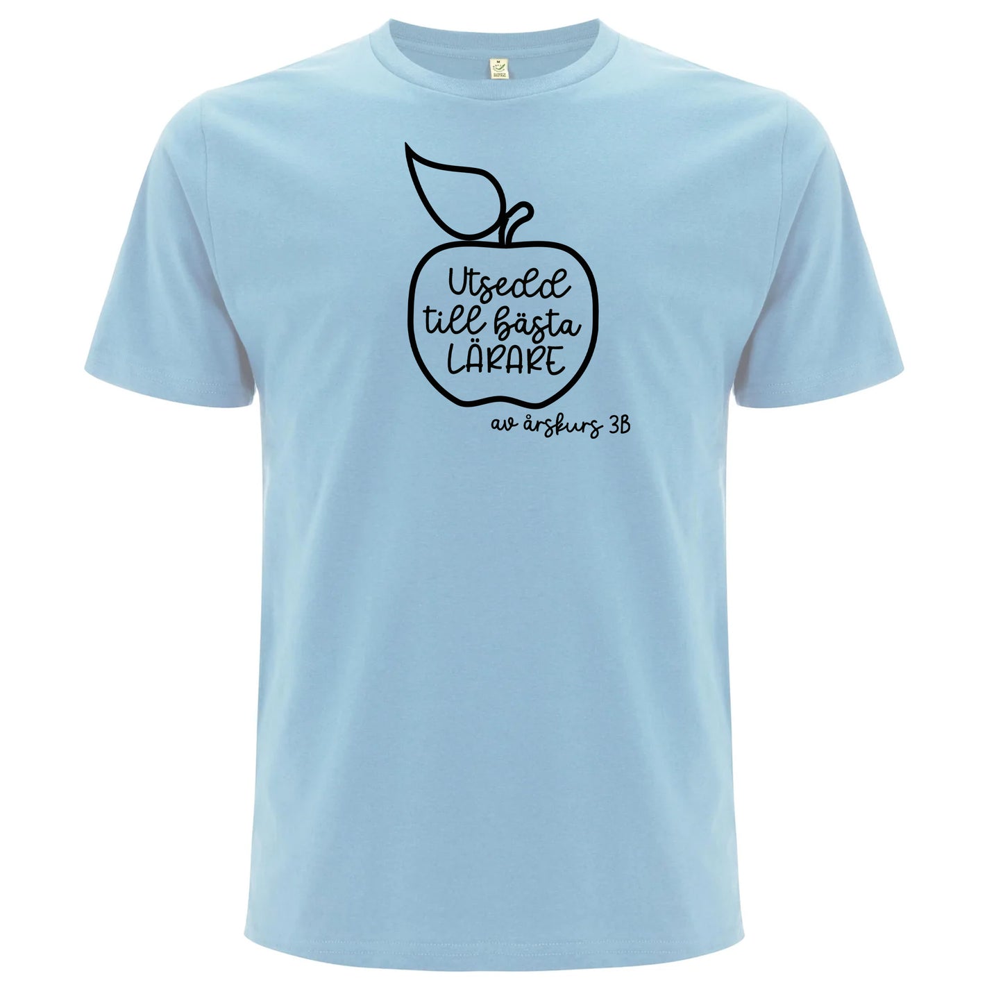 Utsedd till Bästa Lärare/Mentor av årskurs [klass]- T-shirt Lärare-Lovely Text