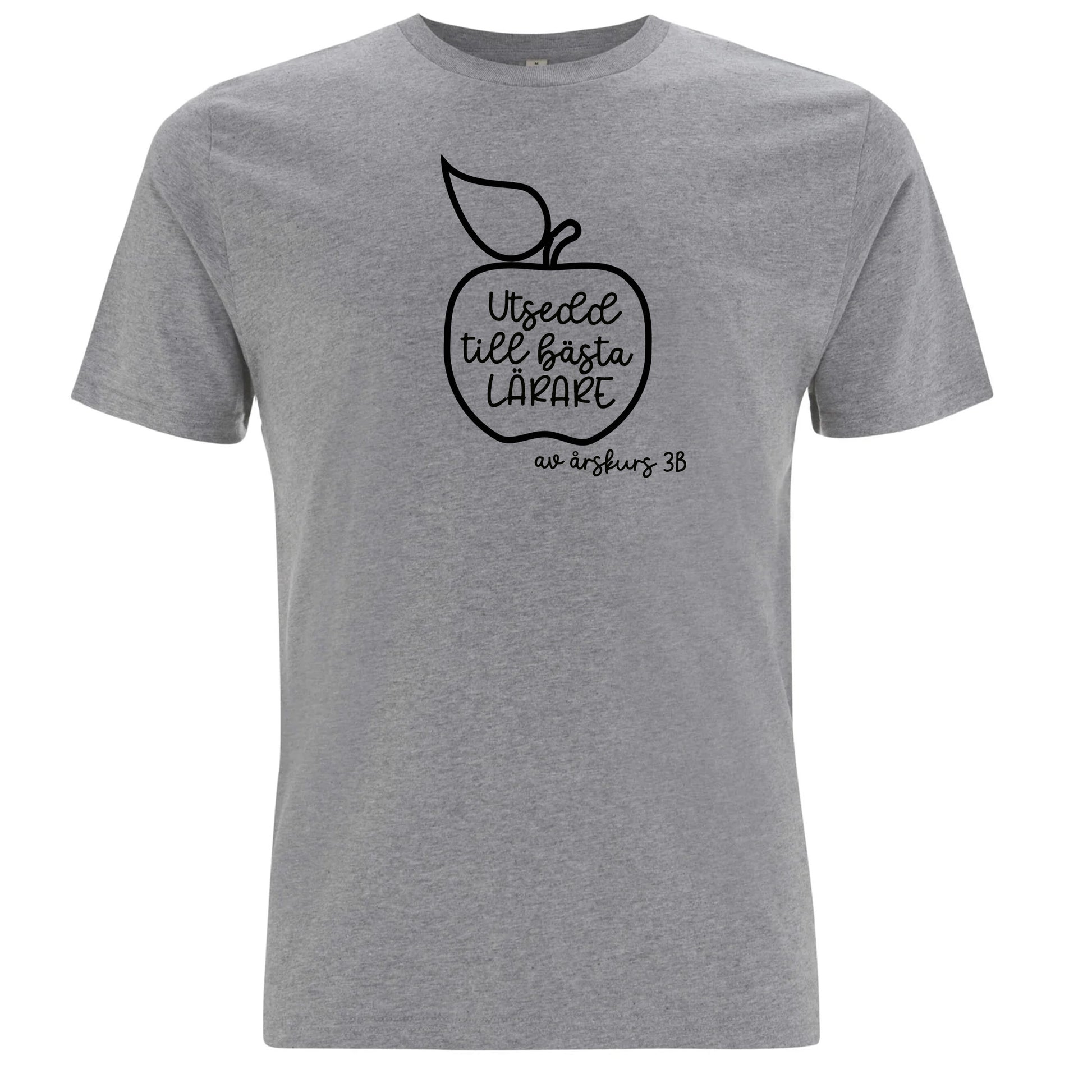 Utsedd till Bästa Lärare/Mentor av årskurs [klass]- T-shirt Lärare-Lovely Text