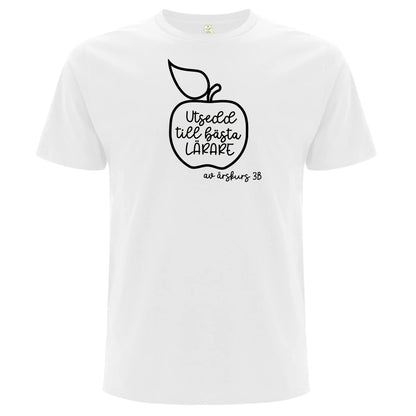 Utsedd till Bästa Lärare/Mentor av årskurs [klass]- T-shirt Lärare-Lovely Text