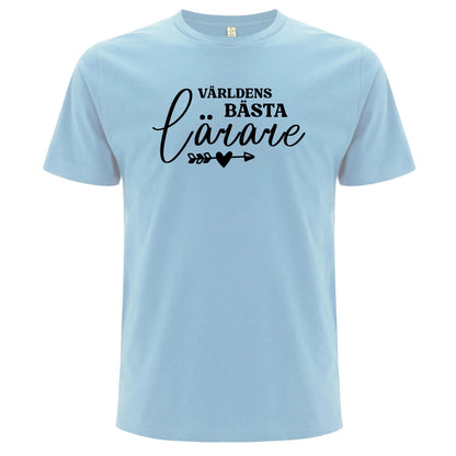 Världens Bästa Lärare T-shirt-Lovely Text