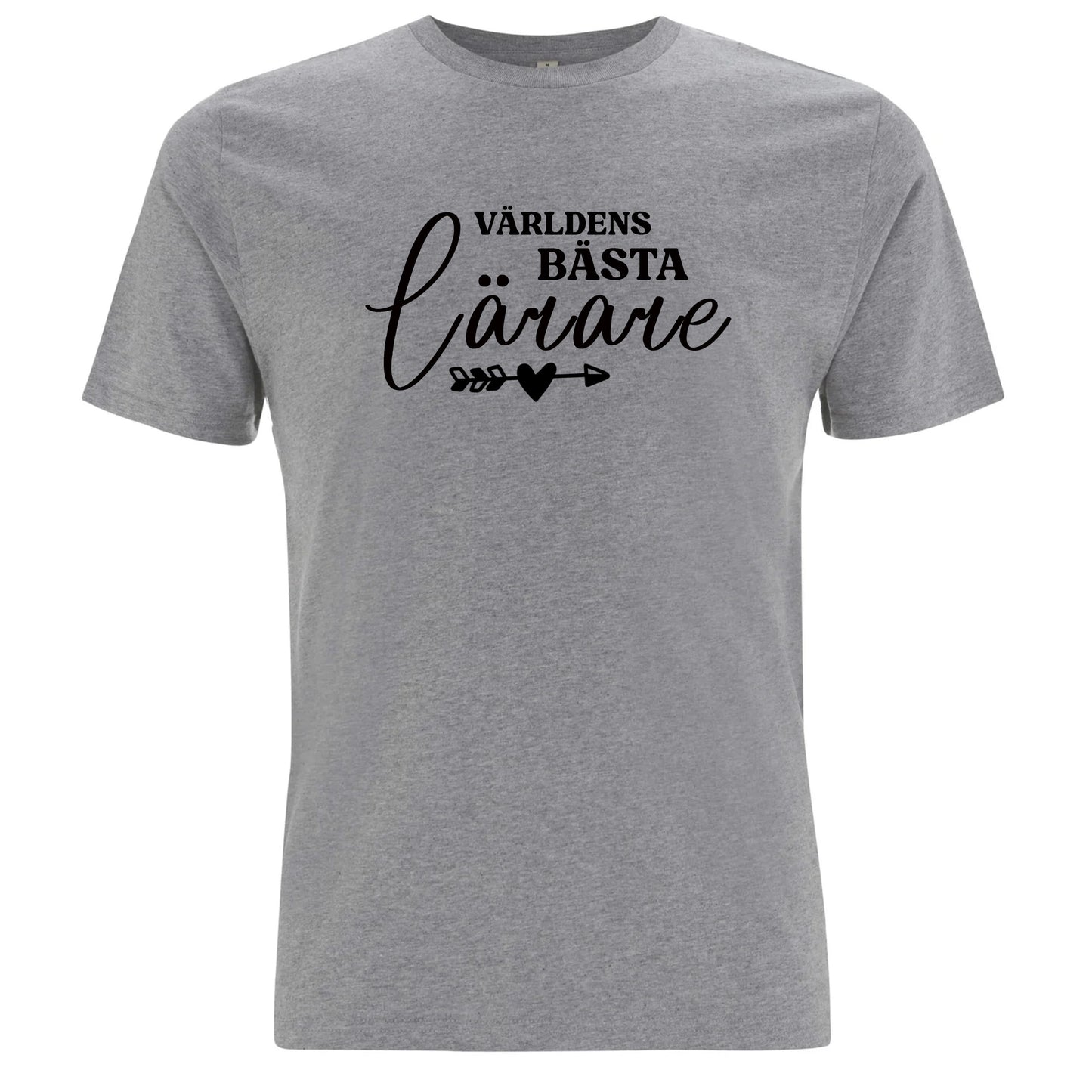 Världens Bästa Lärare T-shirt-Lovely Text